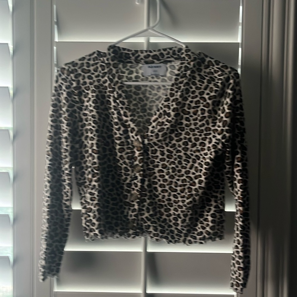 Cheetah print long sleeve